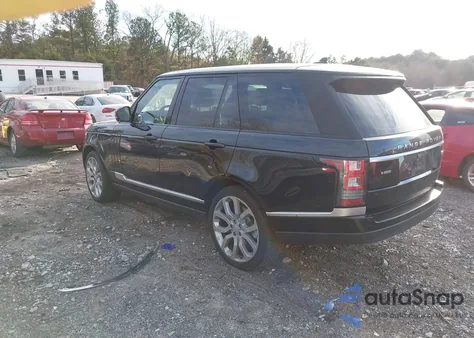 2016 Land Rover Range Rover 3.0L V6 Supercharged Hse z USA, uszkodzony, nr VIN SALGS2VF4GA279712
